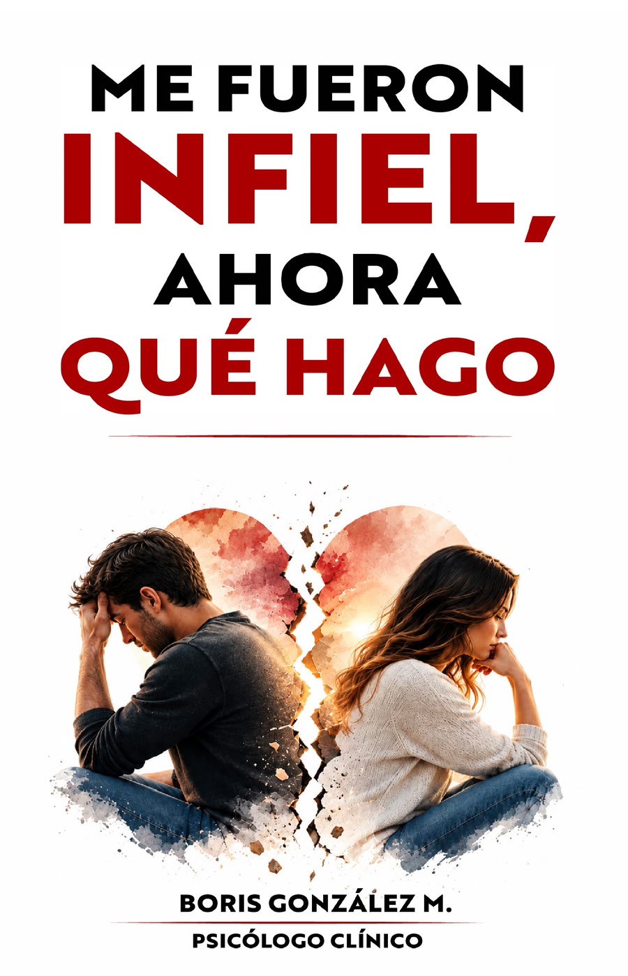 Portada de Me fueron infiel, ahora qué hago, de Boris González M.